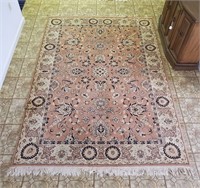 Large Light Red Toned Rug