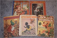 (5) Vintage Children's Books w/ Rumpelstiltzkin