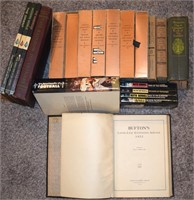 Book lot: Bufton's 1923 Spiral Encyclopedia