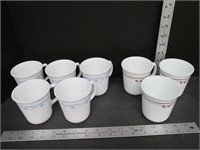 8 Corning Mugs