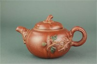 Chinese Zisha Teapot Signed by Artist