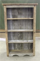 Barn Board Bookshelf, Approx 28"x12"x48"