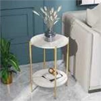 2 Tier Marble Coffee Table