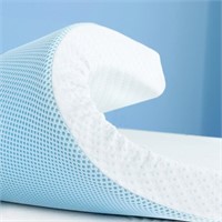 E8610  Subrtex Gel Memory Foam Mattress Topper 2