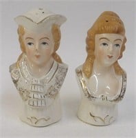 Colonial Man & Woman Busts