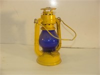 NEW Yellow Lantern with Blue Glass