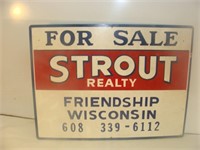 STROUT Realty Sign