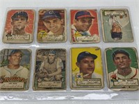 Topps 1952 baseball cards qty 10