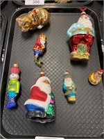Christopher Radko Christmas Ornaments.