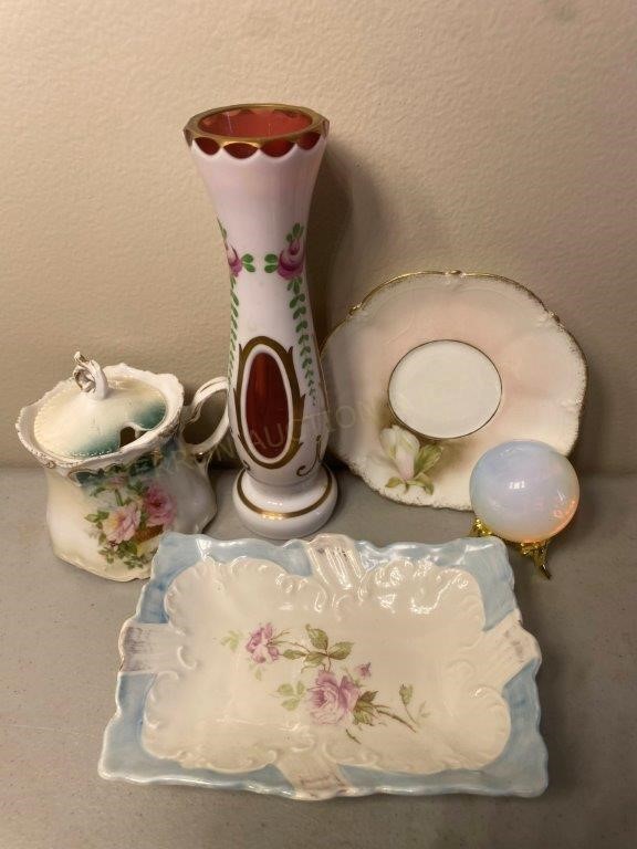 Vintage Bowls, Vase etc