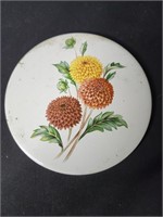 Vintage H&R Johnson Ceramic Floral Decorative Tile