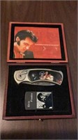 Elvis Presley Knife and Lighter Set