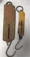 2 Antique/Vintage Hanging Scales