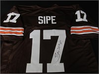 Brian Sipe Signed Jersey JSA COA