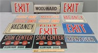 Aluminum Signs Building Lot Collection