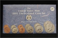 1991 U.S. Mint Set P&D