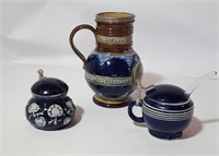 DOULTON PITCHER & MUSTARDS