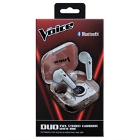 $18  Voice DUO Wireless Stereo Earbuds with Mic