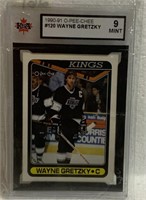 1990/91 Wayne Gretzky  OPC card #9 grade