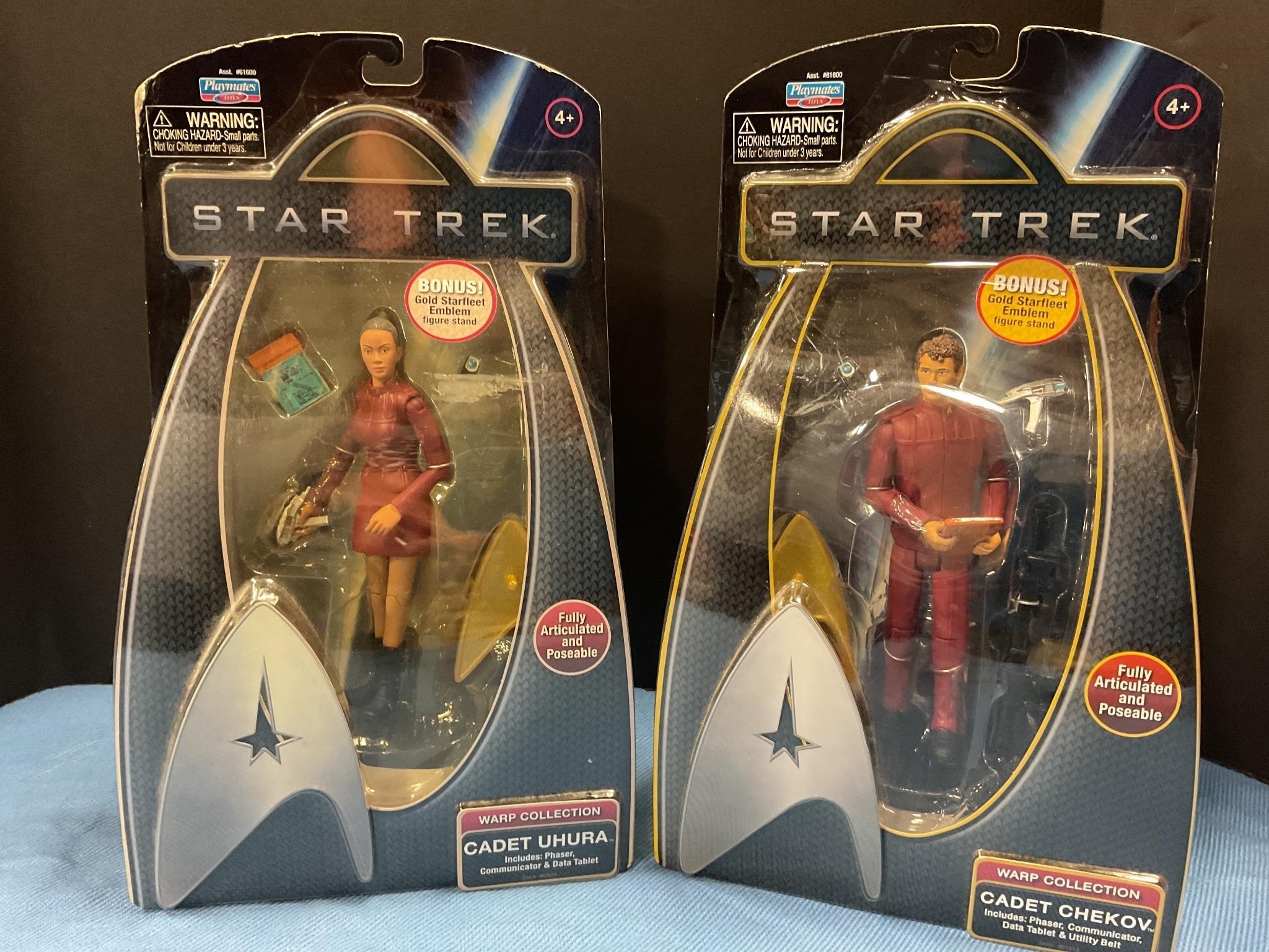 2 Star Trek figures