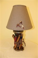 Sewing spool lamp