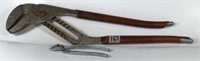 Large and Small Adjustble Pliers