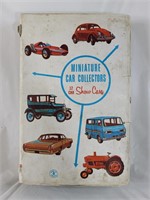 Vintage miniature car collectors 12 car showcase