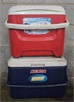 Igloo 16"x18"x12" and Coleman 14"x20"x12"Coolers