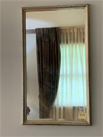 MIRROR 30" X 18" GOLD FRAME