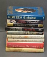 Large Collection of Books on & By Celebrities