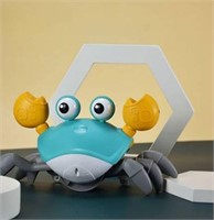 Crawling Crab Sensory Toy with Music and LED Light
