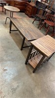 Coffee Table with Two End Tables