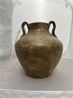 Stoneware Vase 11"H