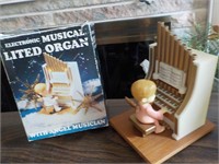 Vintage electronic musical lited organ
