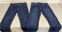 2 Levi’s Men’s Jeans Size 36x30