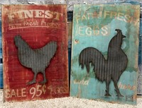 43 - NEW WMC VINTAGE STYLE ROOSTER WALL DECOR