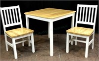 Country Style Maple Breakfast Table & Chairs