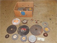 Sanding Disc Buffing Items & Sharpening Stones