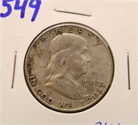 1948 FRANKLIN HALF DOLLAR COIN