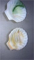 Glass slag seashells