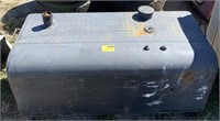 Fuel tank for bed of truck
