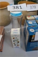 cirkul water bottle with 1-refill