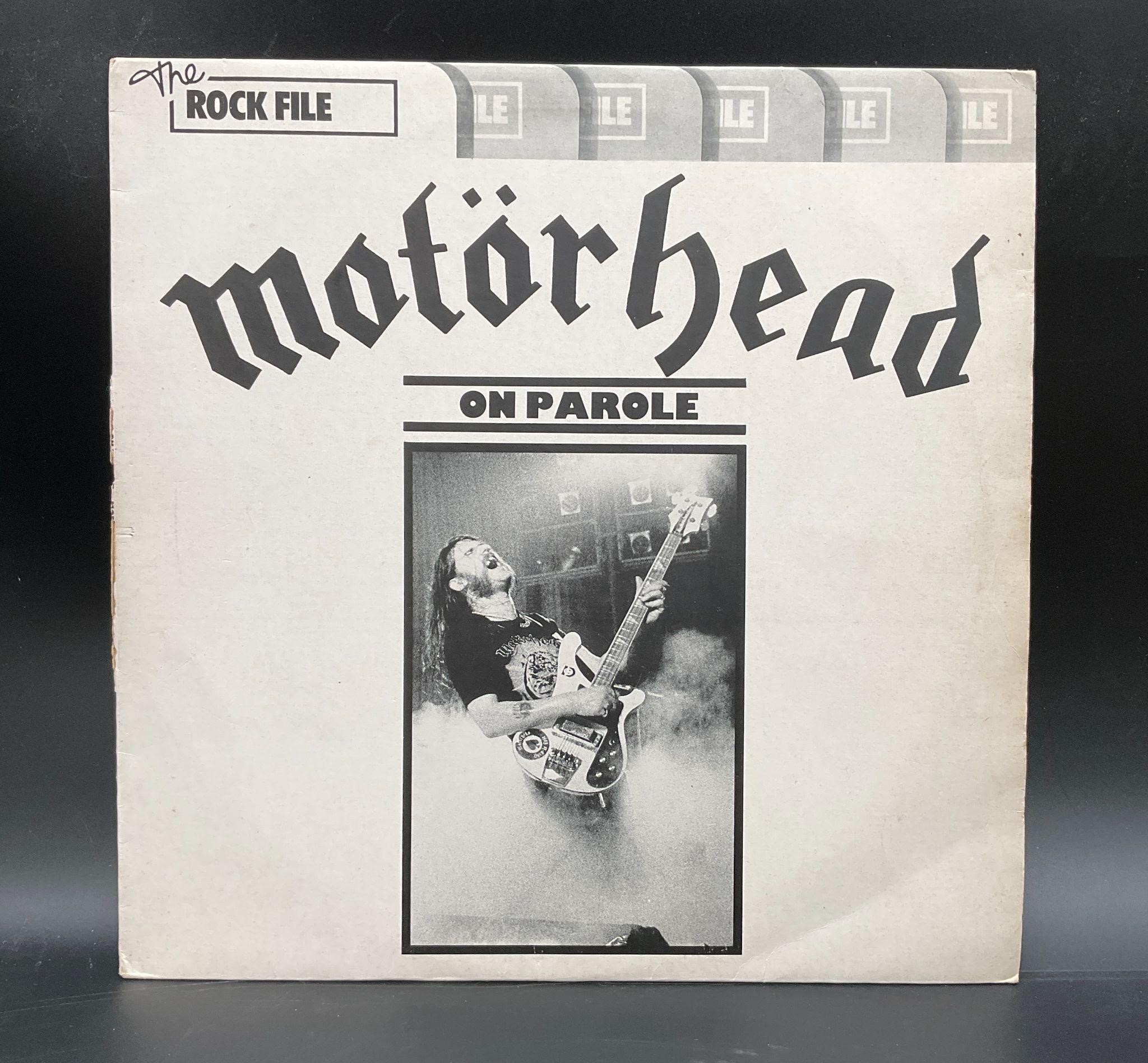 1979 1st  UK Pressing Motorhead "On Parole" OG LP