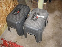 (2) STEP TOOL BOXES