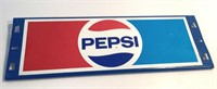16x6" Pepsi Metal Shelf Sign