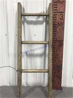 3 rung wooden ladder