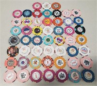 51 Foreign Casino Chips