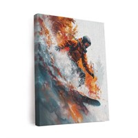 CanvasArtMagic Sandboarding And Watercolor Design