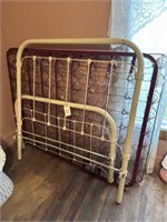 Iron Bed & Box Springs