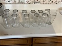 12- glass Coca Cola glasses